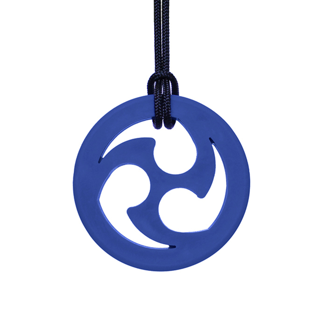 Ninja Star Chewable Jewelry Dark Blue (Standard) image 0